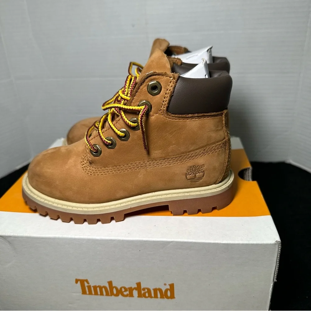 Timberland Kids Brown Boots 10C Like New